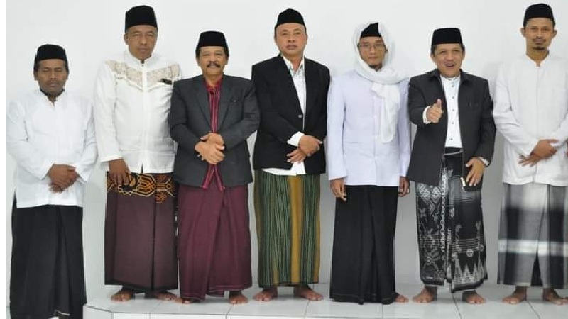 Pengurus Pesantren bersama Bupati Wonosobo