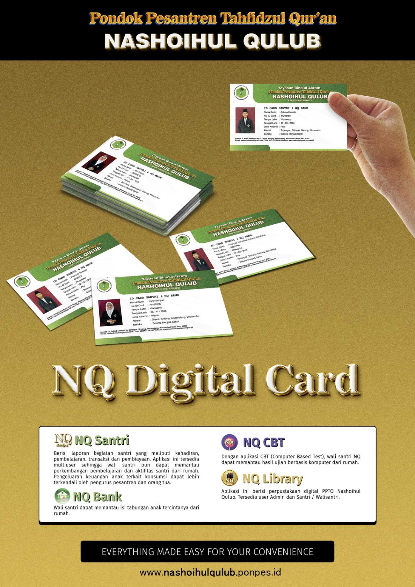 Aplikasi Digital PPTQ Nashoihul Qulub